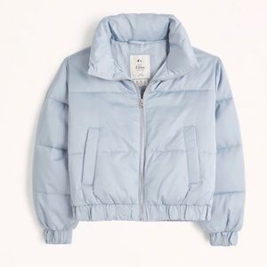 Abercrombie &Fitch Baby Blue Puffer